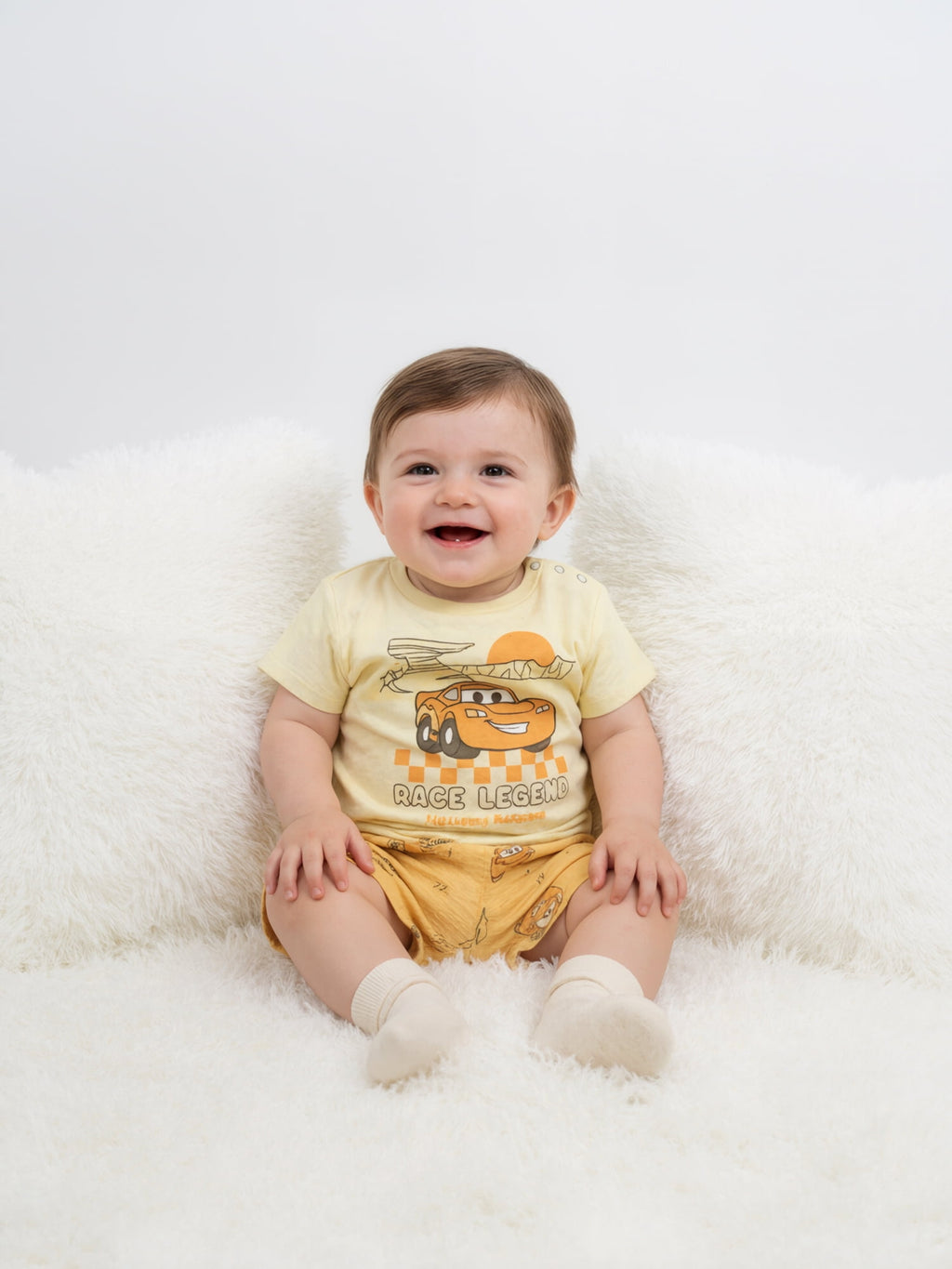 Cars, Baby Boy Three-Piece Set, Race Legend Springs, Sizes 0-24M