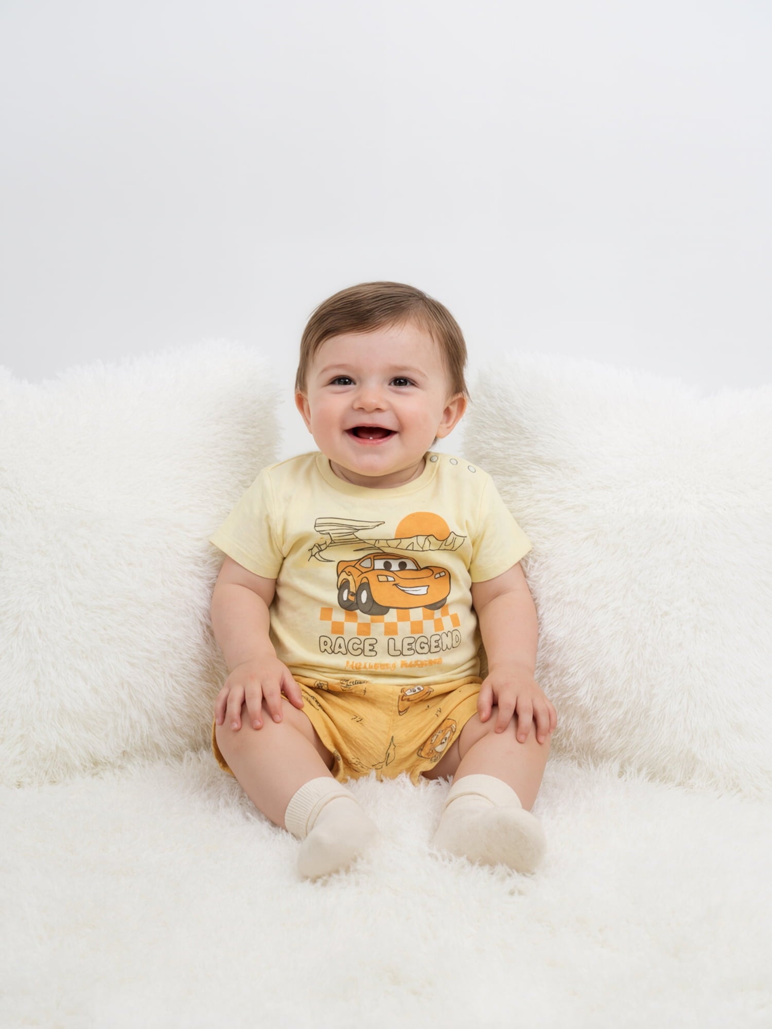 Cars, Baby Boy Three-Piece Set, Race Legend Springs, Sizes 0-24M