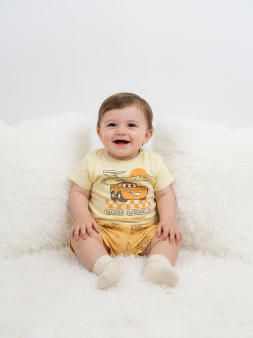 Cars, Baby Boy Three-Piece Set, Race Legend Springs, Sizes 0-24M