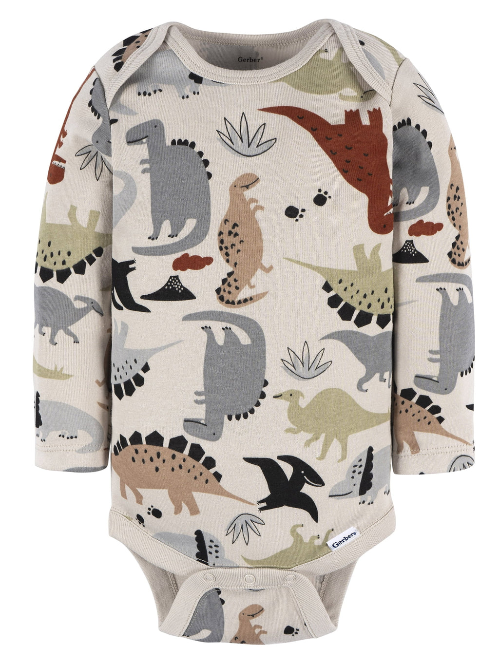 Gerber Gender Neutral Long Sleeve and Pant Outfit Set, 2-Piece, Sizes 0/3 Months - 12 Months