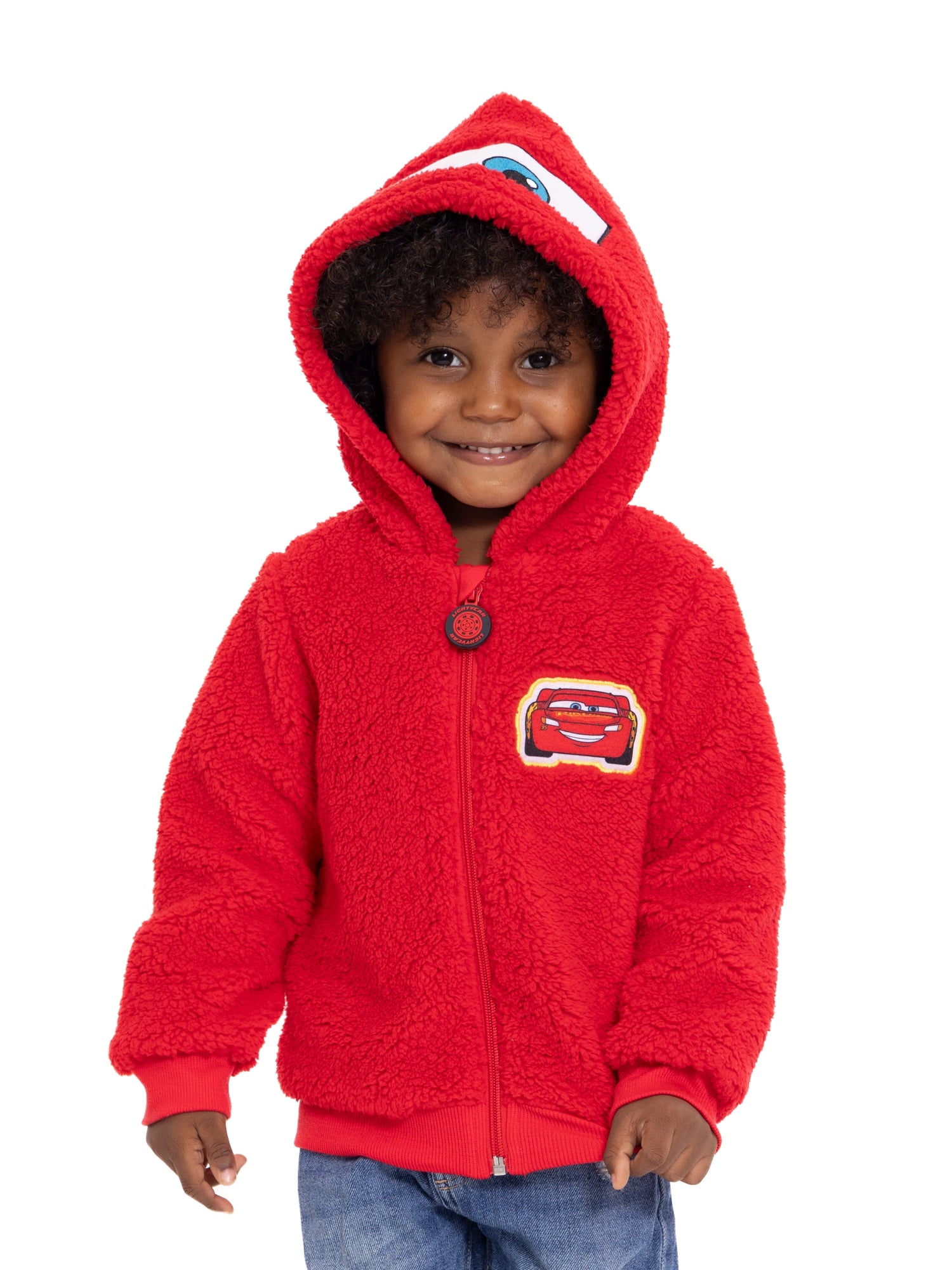 Disney Pixar Toy Story Toddler Boys Buzz Light Year Plush Fleece Full-Zip Cosplay Hoodie, Sizes 12M-5T