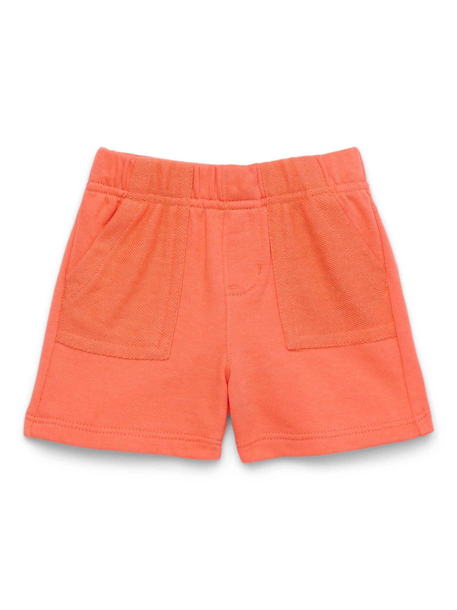 Garanimals Baby French Terry Solid Shorts, Sizes 0-24 Months