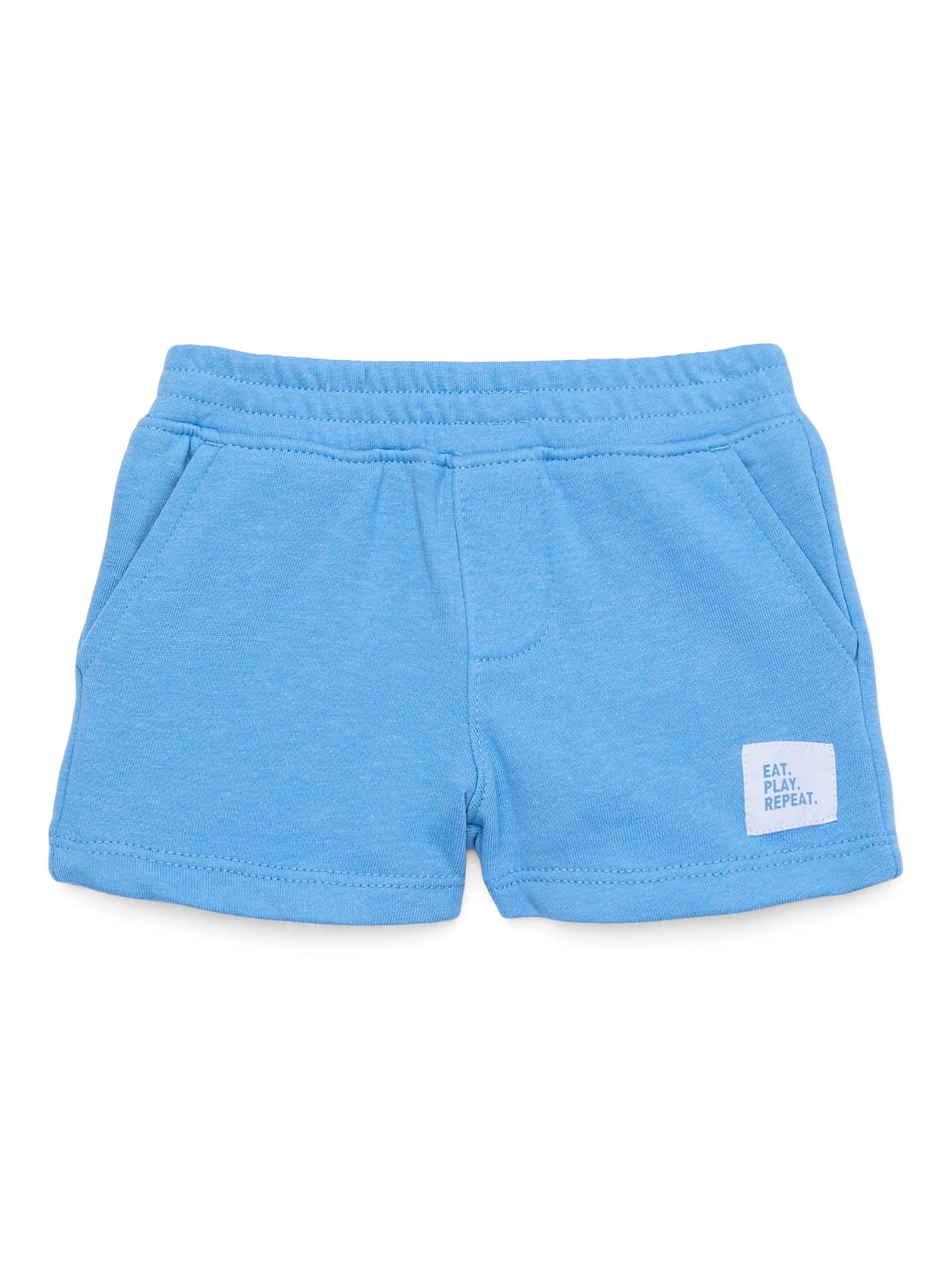 Garanimals Baby French Terry Solid Shorts, Sizes 0-24 Months