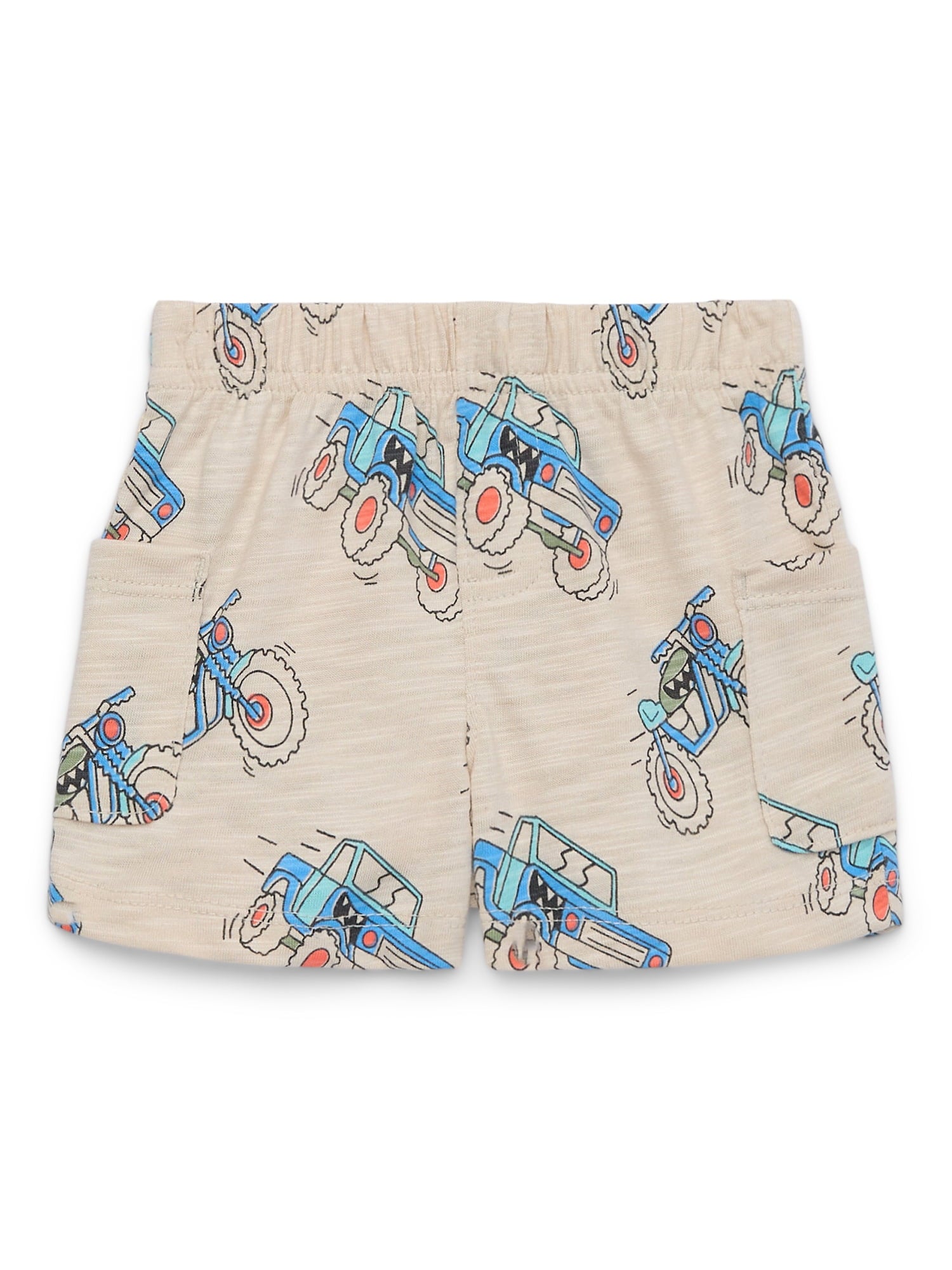 Garanimals Baby French Terry Solid Shorts, Sizes 0-24 Months