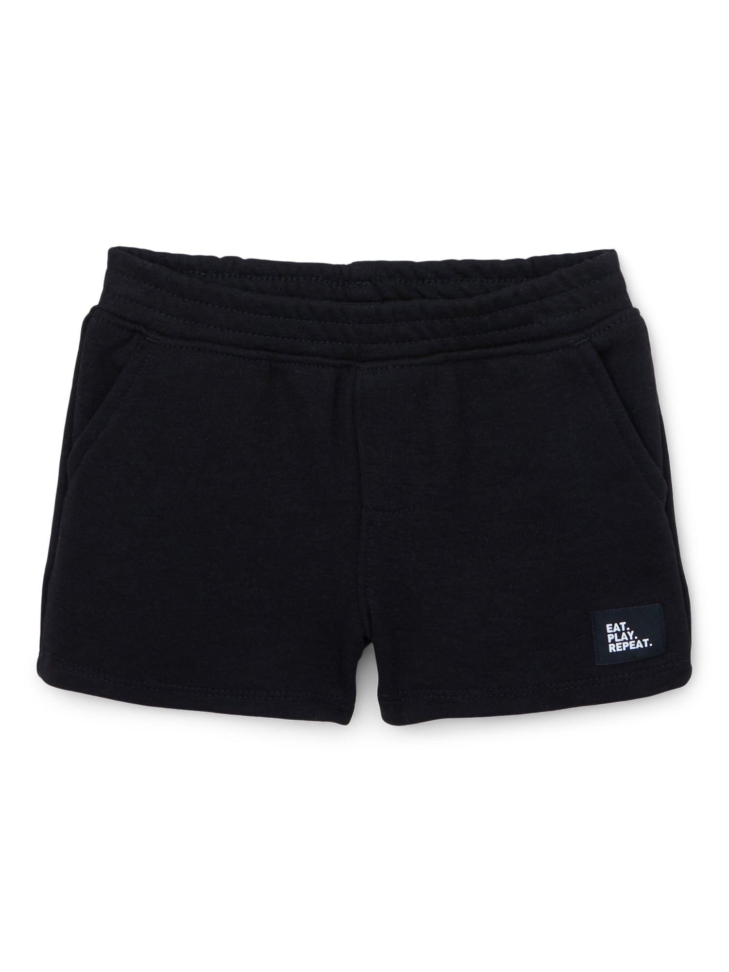 Garanimals Baby French Terry Solid Shorts, Sizes 0-24 Months