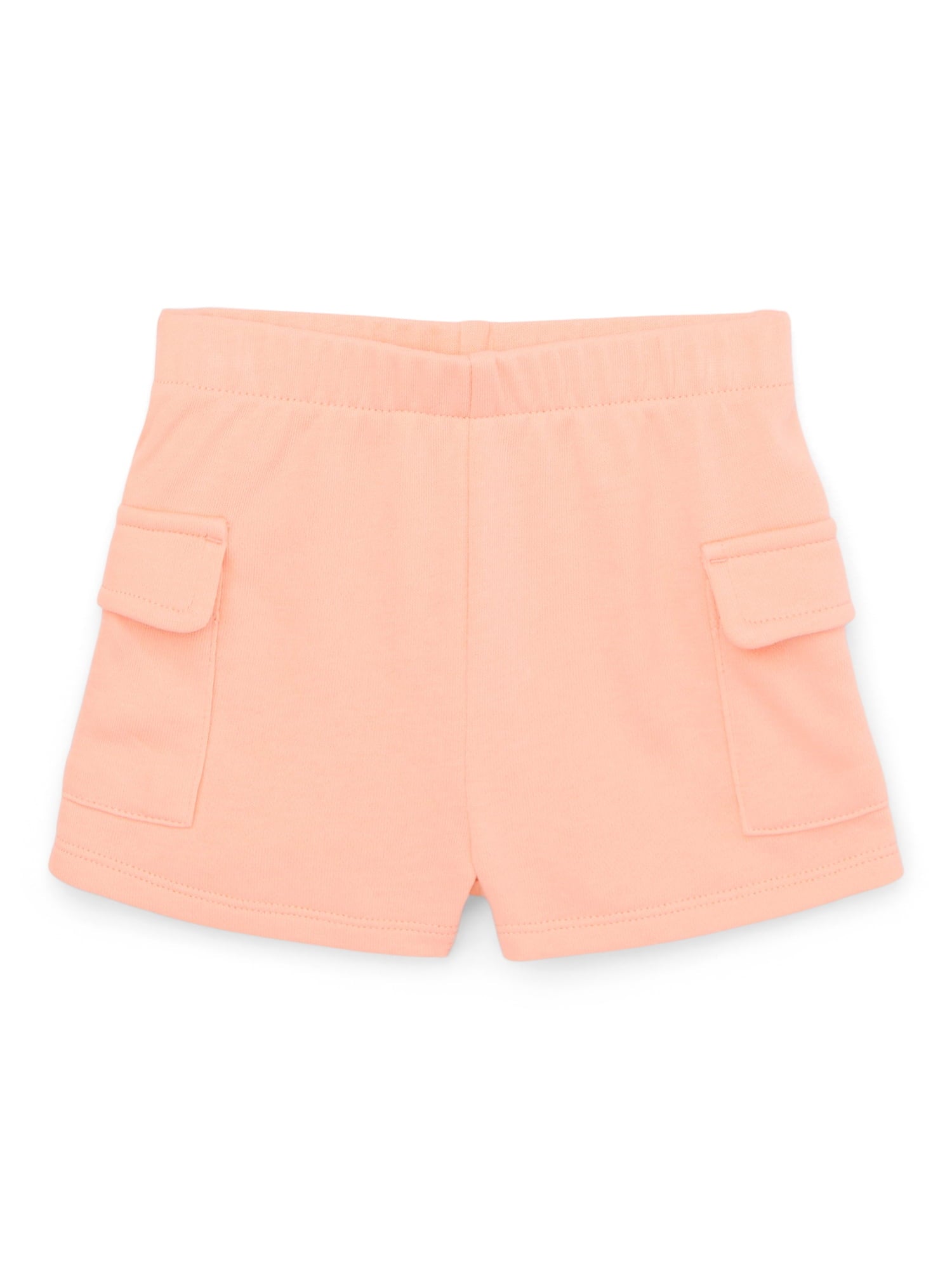 Garanimals Baby French Terry Solid Shorts, Sizes 0-24 Months