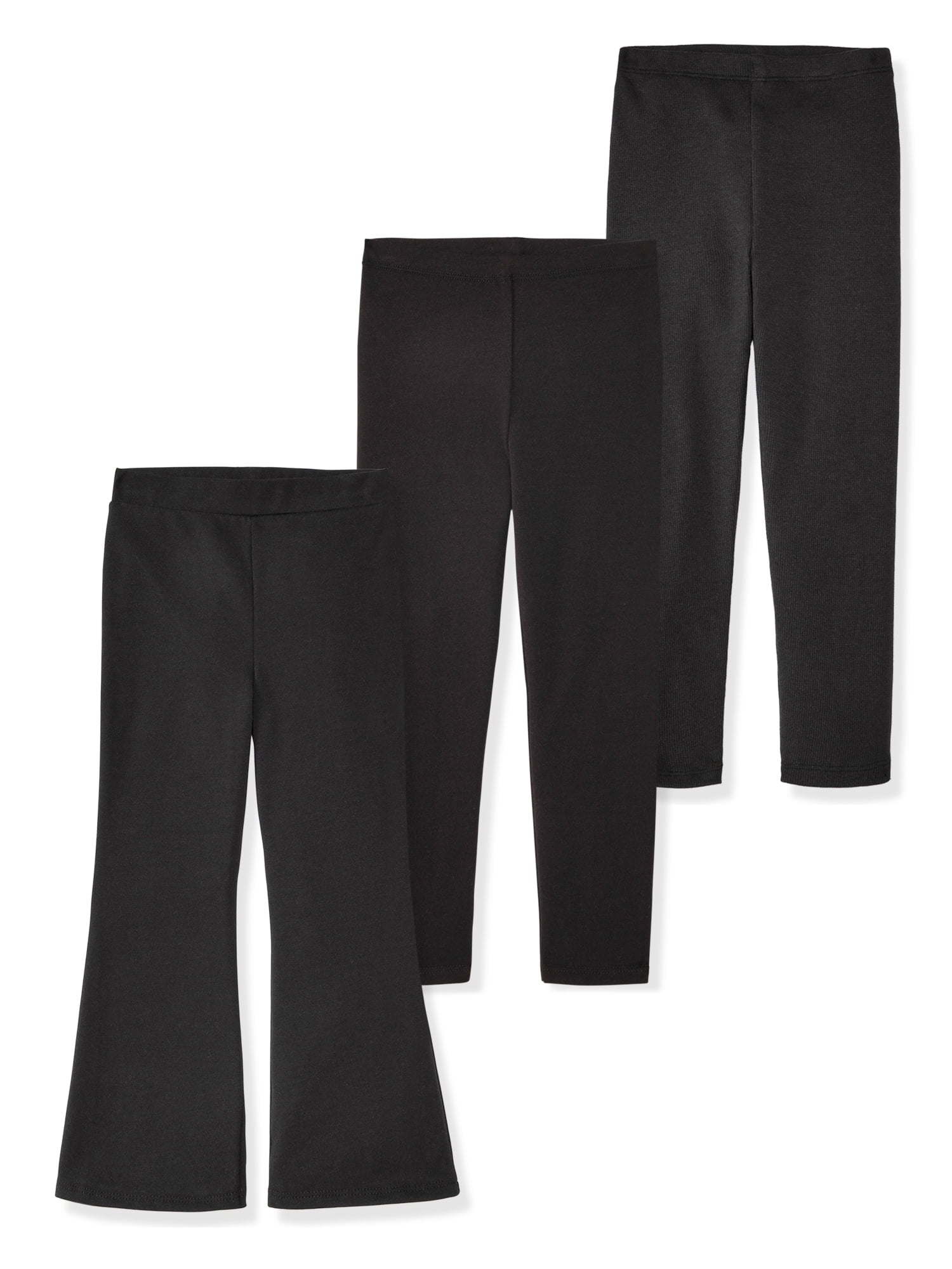 Garanimals Baby & Toddler Girl Cotton Pull-On Flare Leggings, 0M–6T