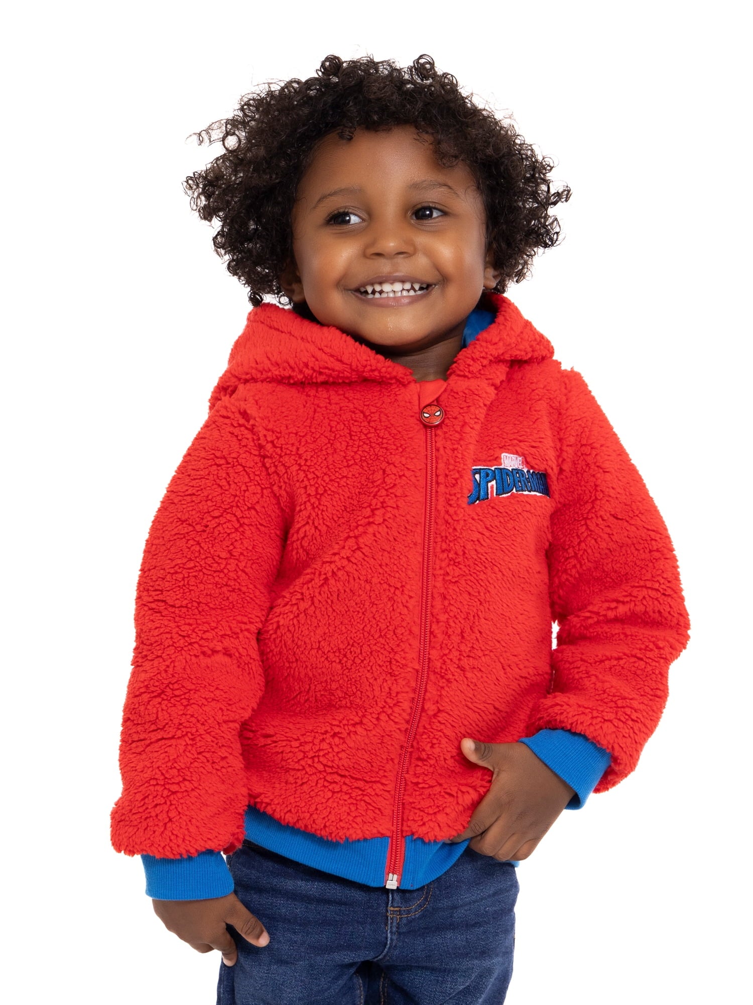 Disney Pixar Toy Story Toddler Boys Buzz Light Year Plush Fleece Full-Zip Cosplay Hoodie, Sizes 12M-5T