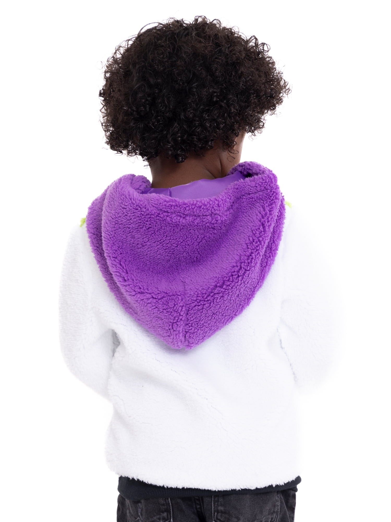 Disney Pixar Toy Story Toddler Boys Buzz Light Year Plush Fleece Full-Zip Cosplay Hoodie, Sizes 12M-5T